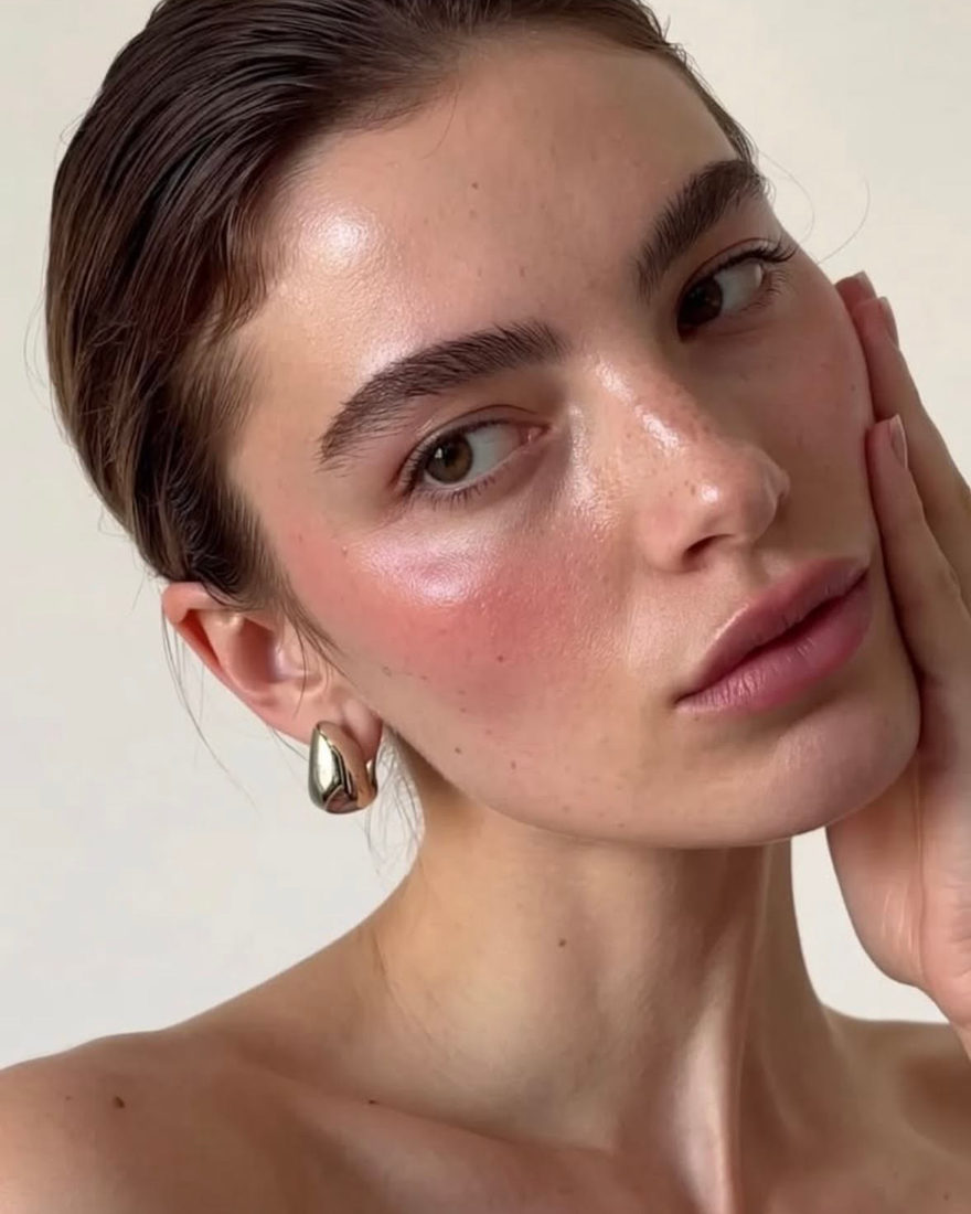 Day make-up, close up, at Blanche Beauty
